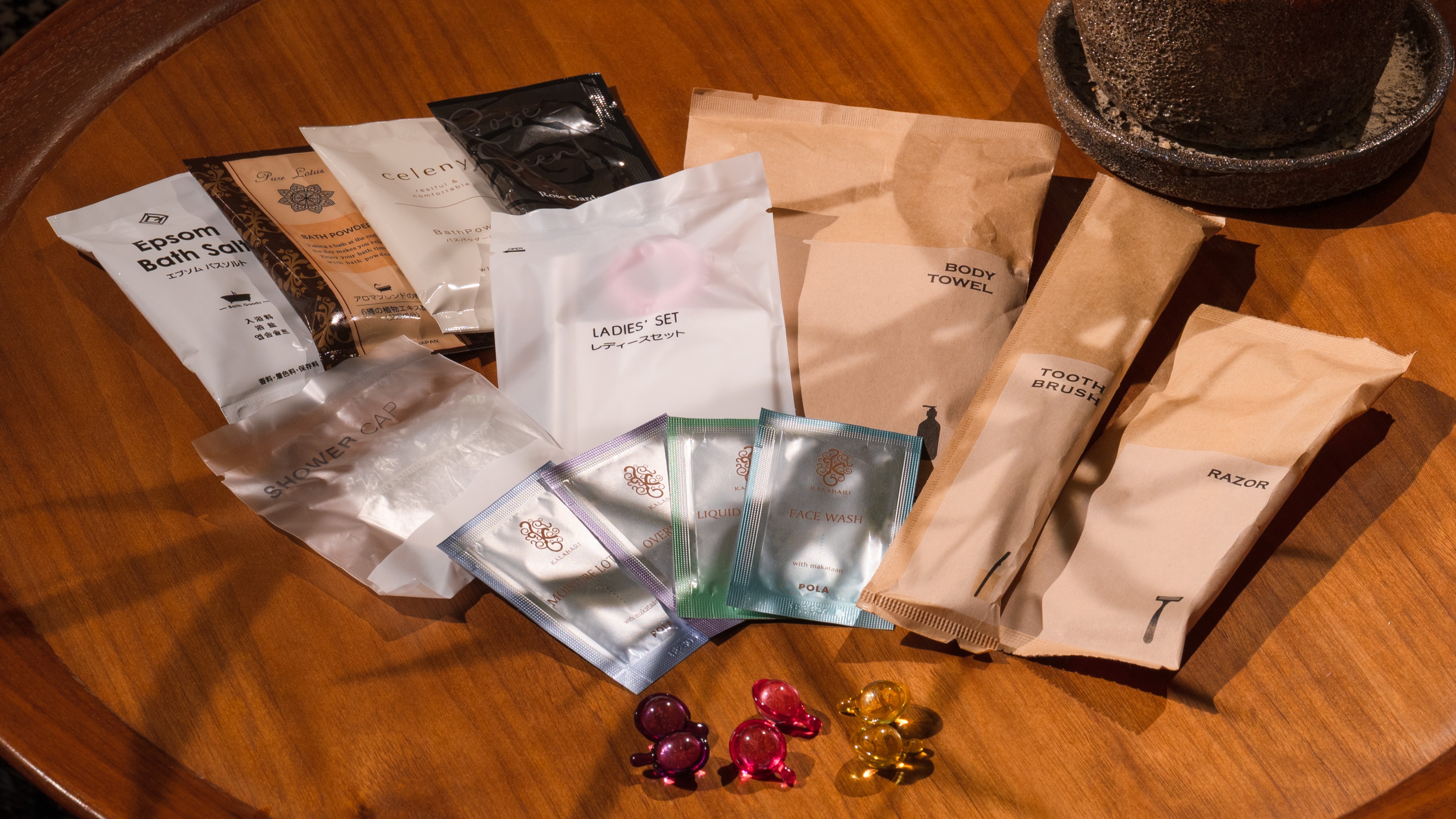 ■アメニティ■ヘアオイル　ご用意しております