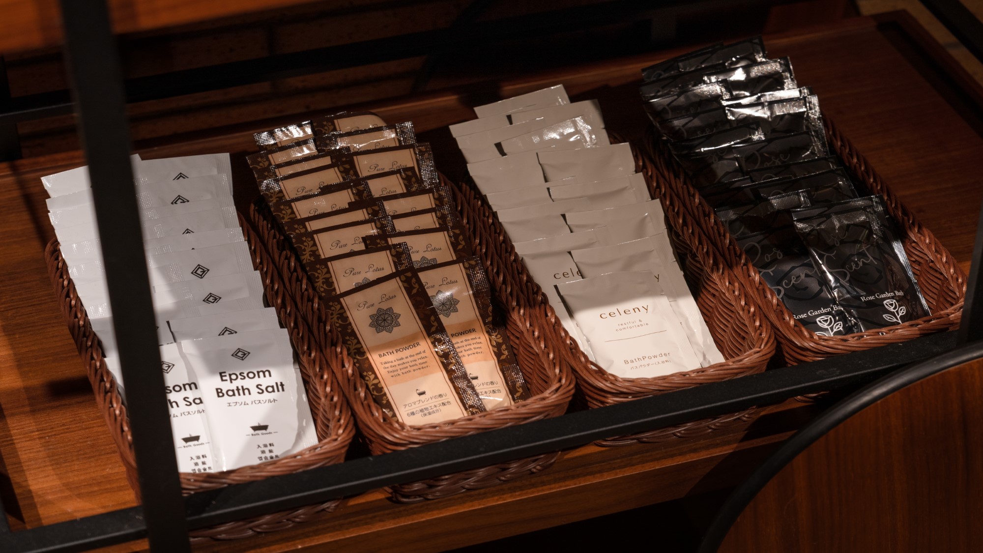 ■アメニティ■ バスソルト・バスパウダー　ご用意しております