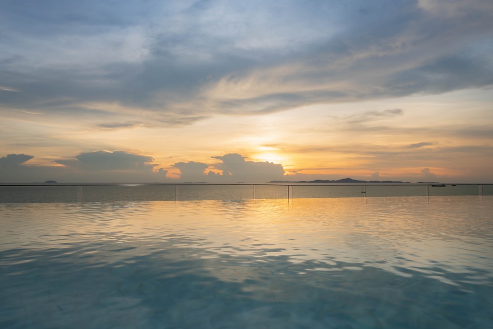 ホテルから見える景色