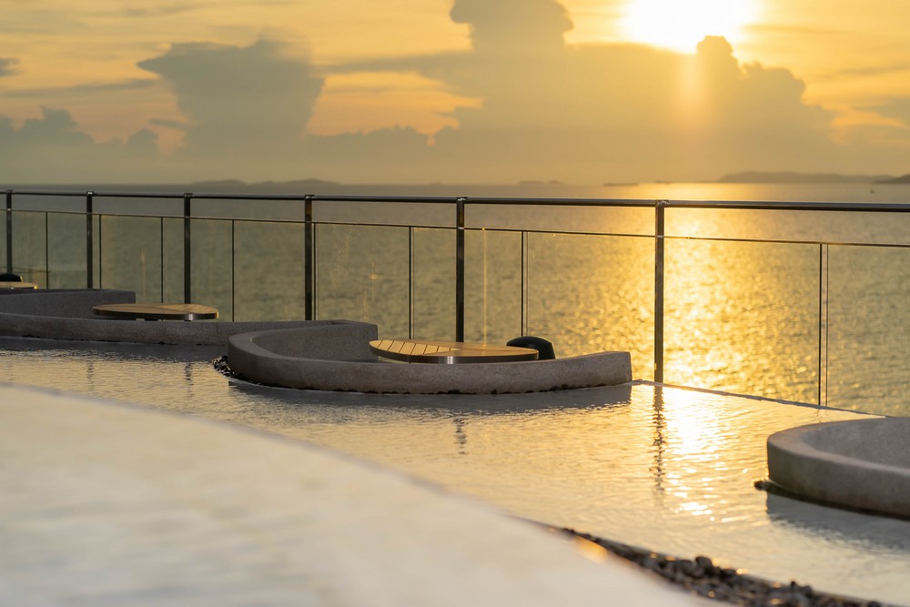 ホテルから見える景色