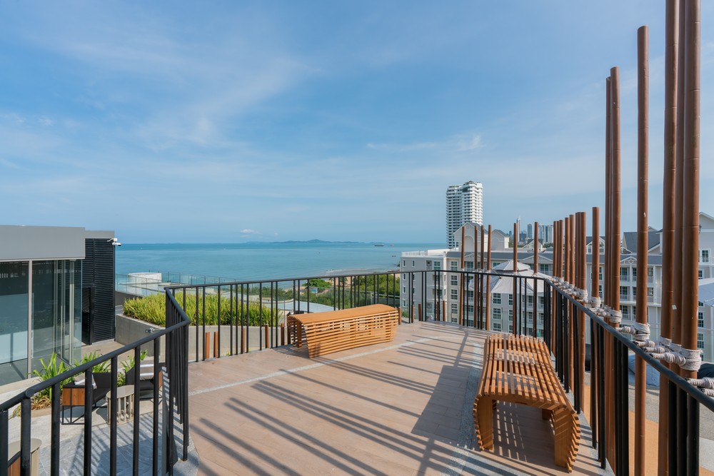 ホテルから見える景色