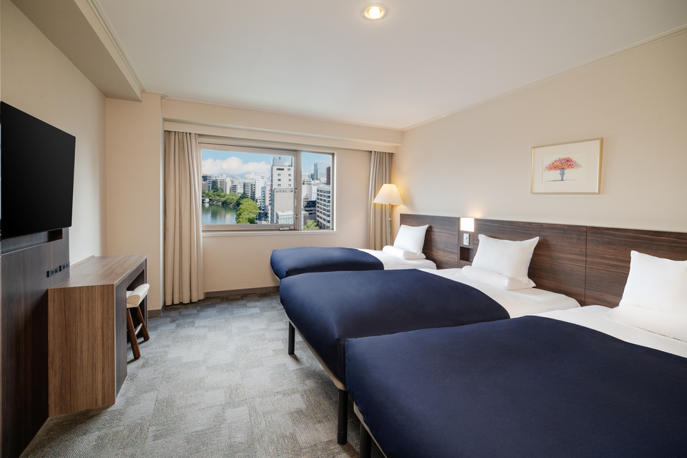 【禁煙】スーペリアツインパークビュー  エキストラベッド1台