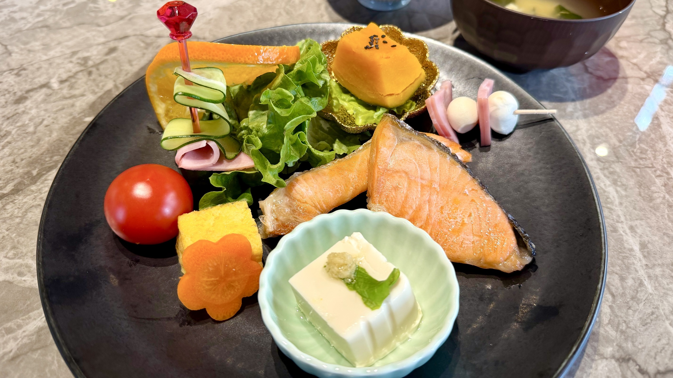 盛り付け例