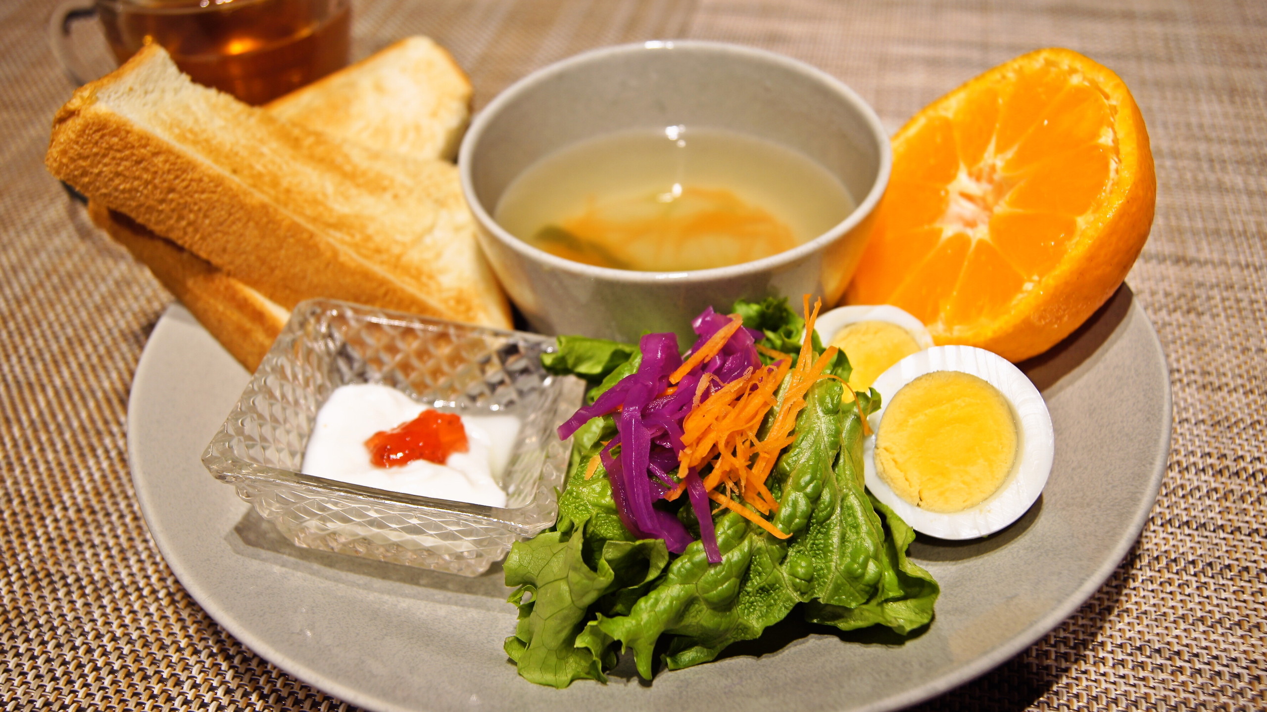 【洋食】当館から徒歩1分！選べる3種の朝食