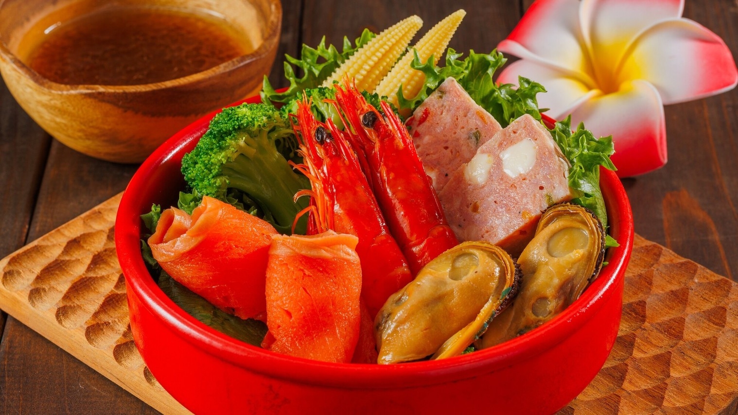 【福島牛やロブスターを豪快にグリル】プールに温泉アウトドアも楽しめる！1泊2食付き