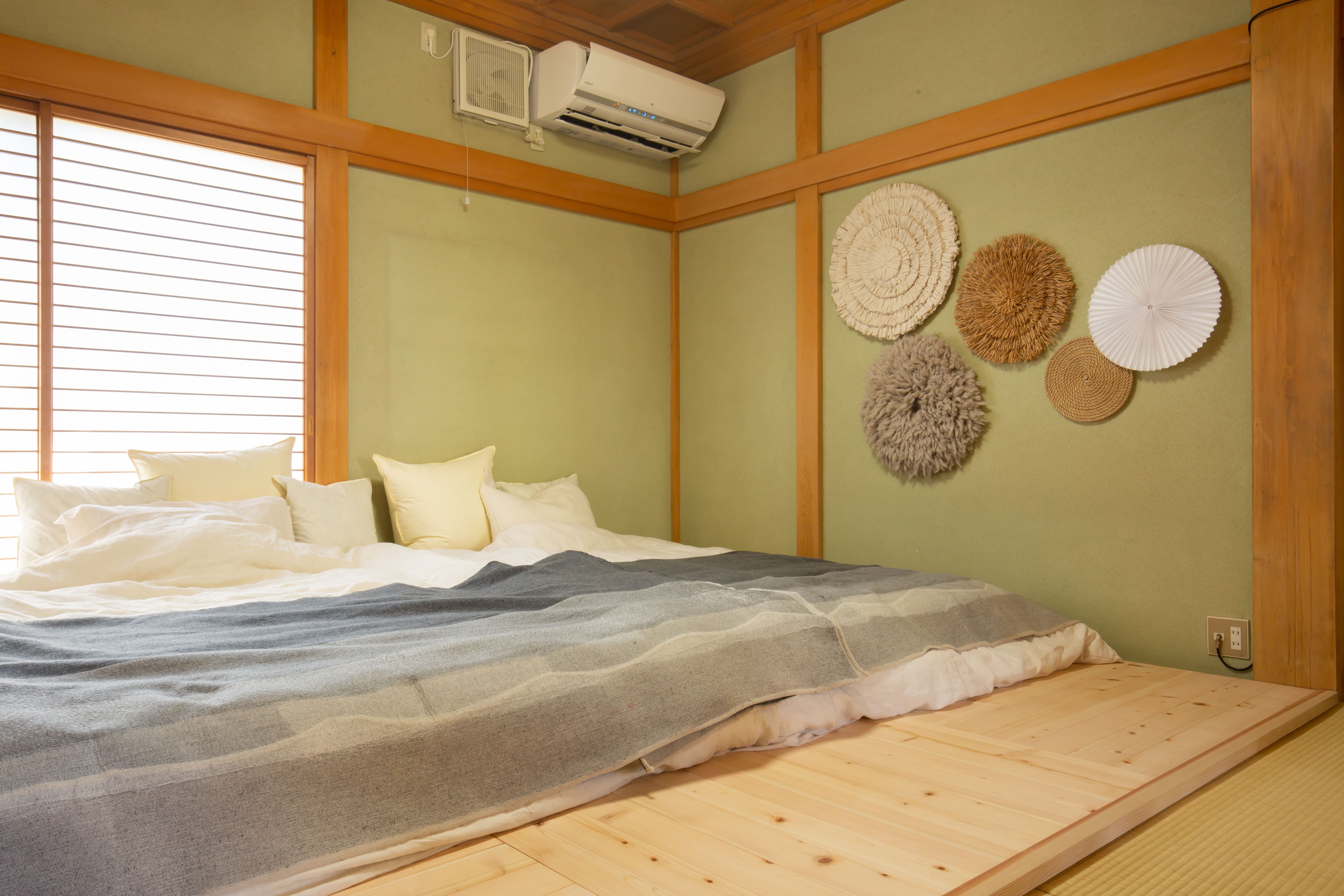 【１F　寝室】　富士山の雪景色をイメージして・・・