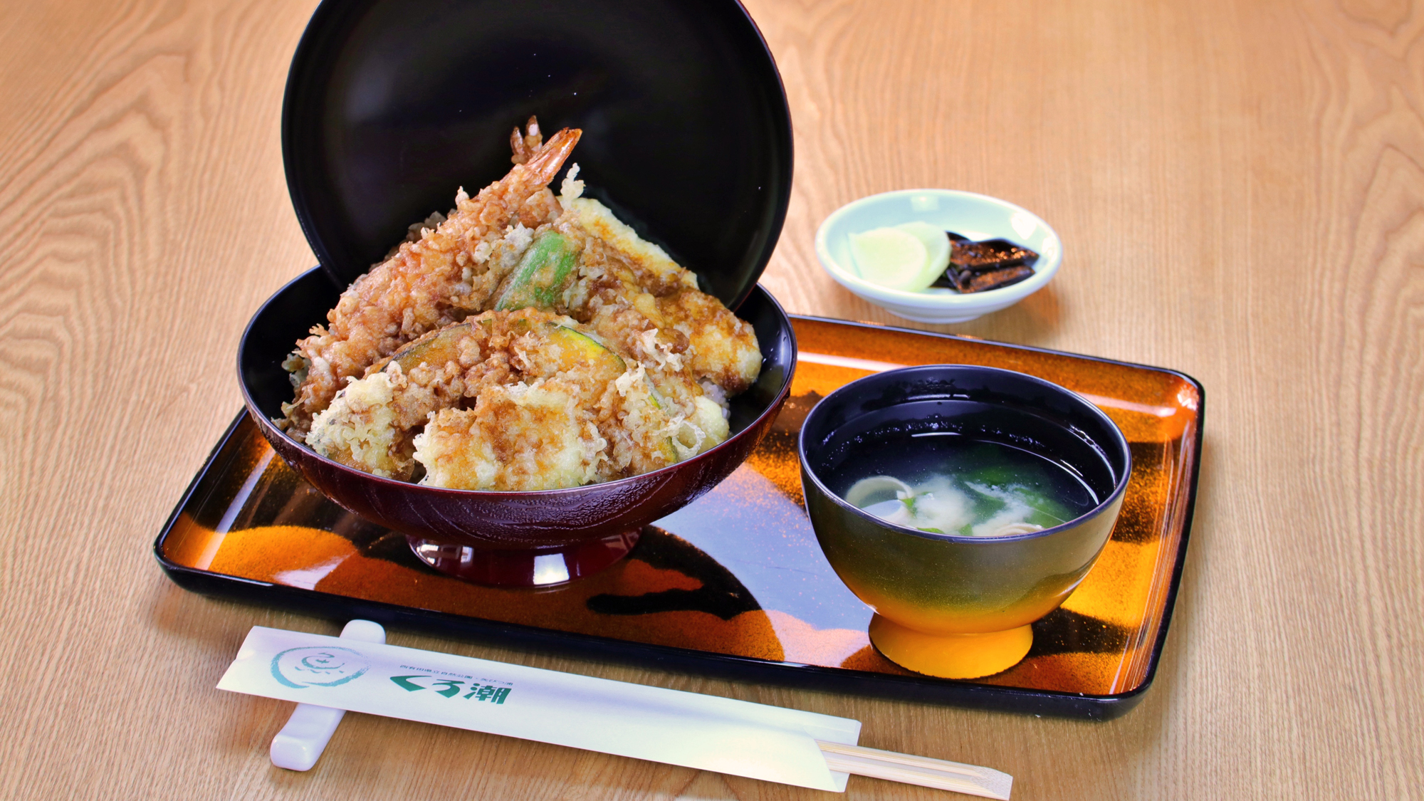 【丼定食】10貫盛天丼