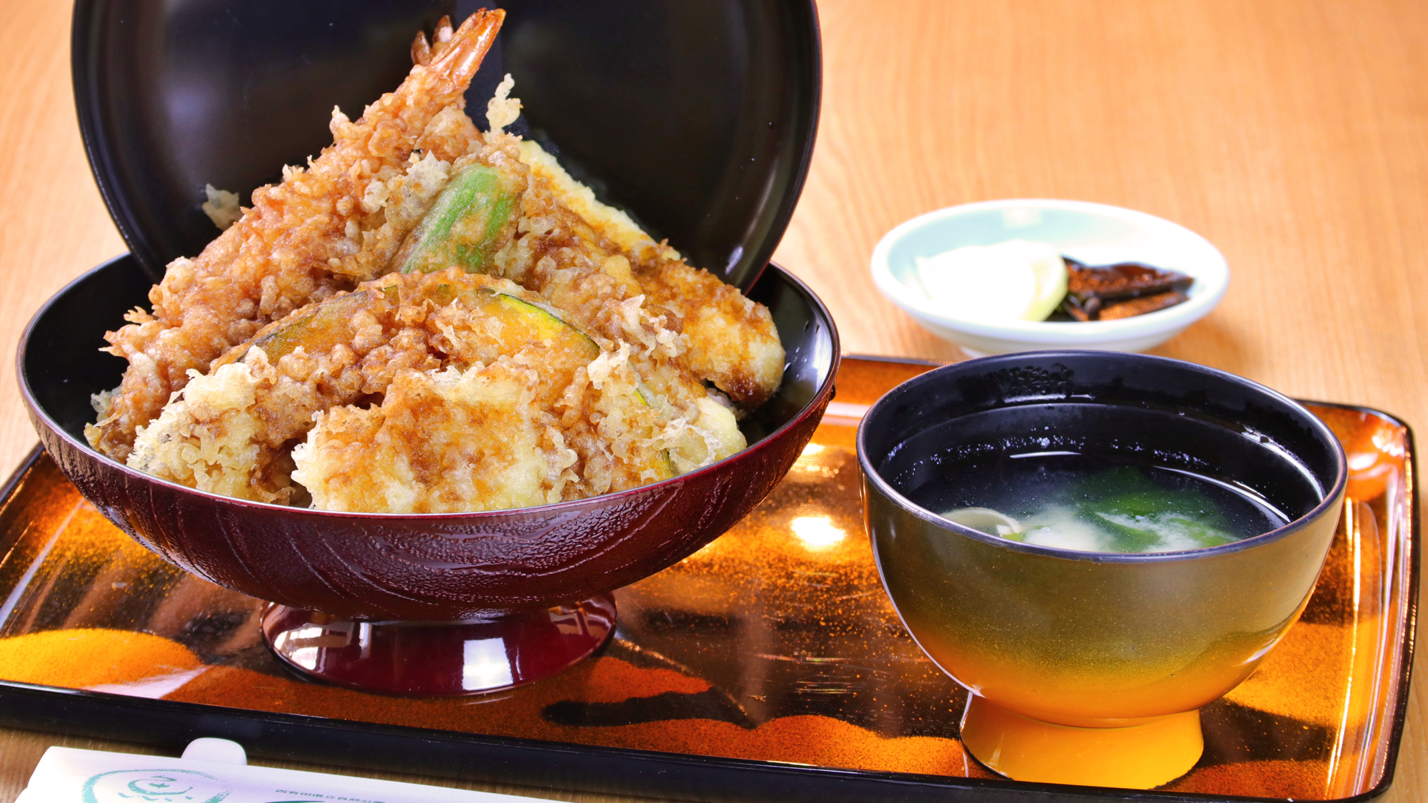 【丼定食】10貫盛天丼