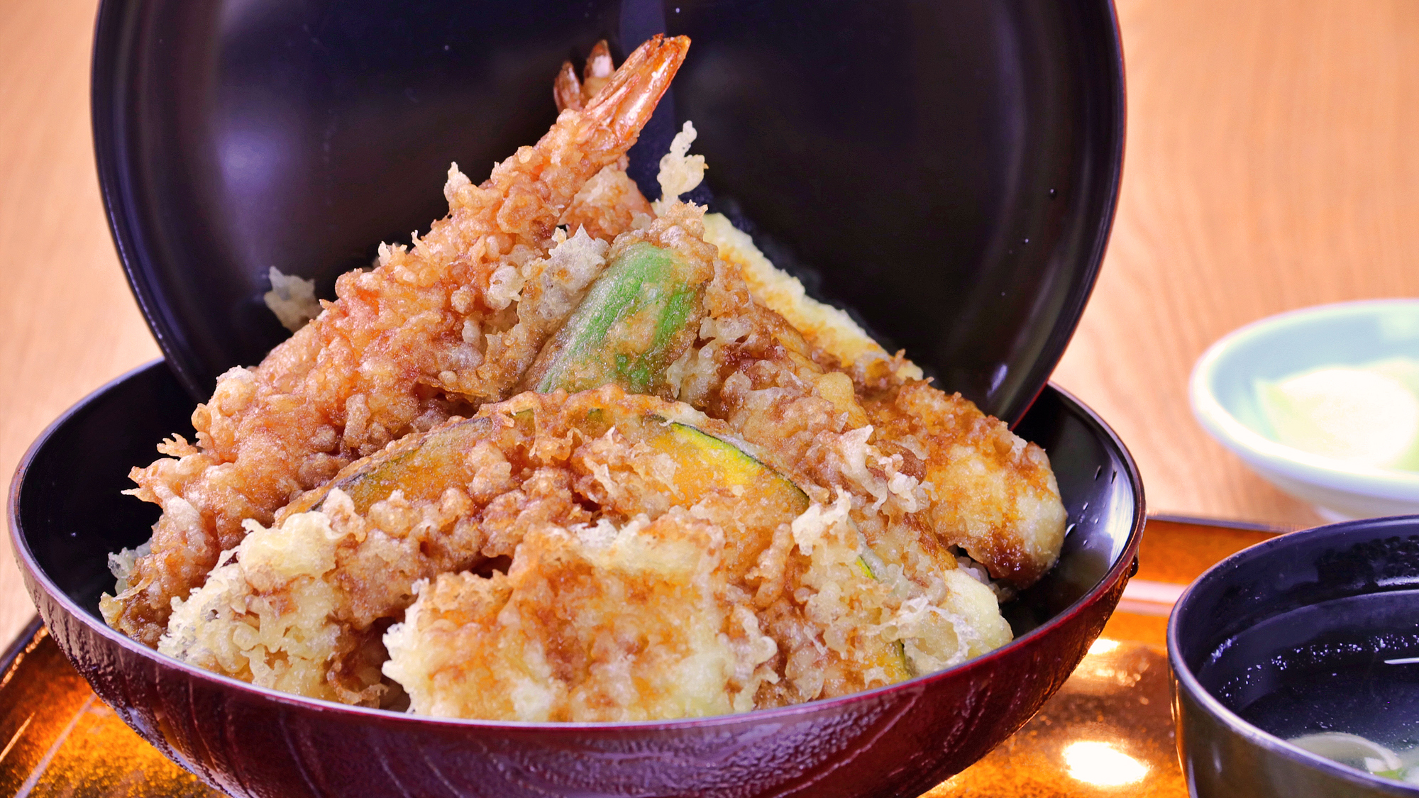 【丼定食】10貫盛天丼