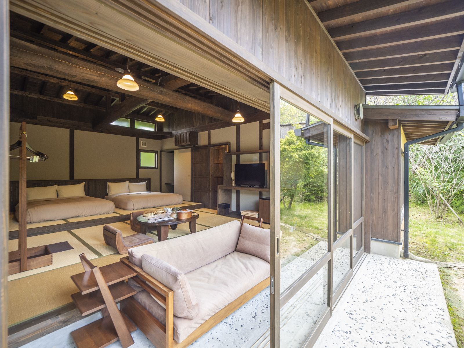 古民家風の客室