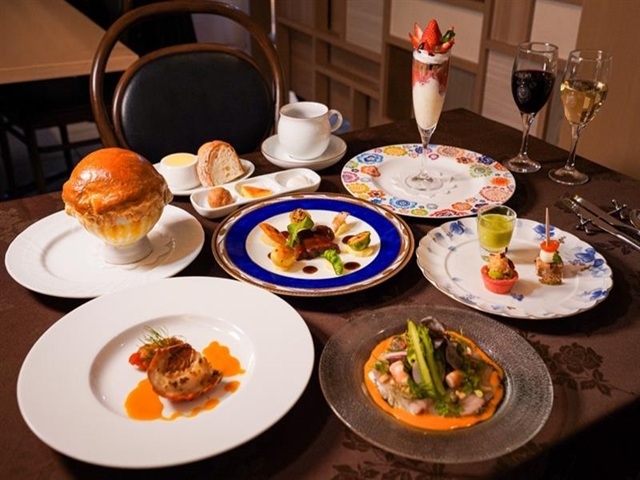 太陽の皿厳選！糸島食材をふんだんに使用したディナーコース付きプラン【１泊２食】