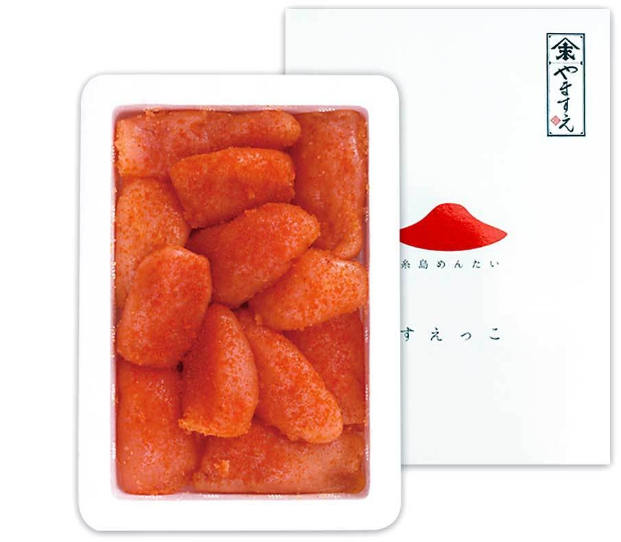 糸島めんたい「やますえ」のお土産(明太子1箱)引換券付きプラン(朝食付き)