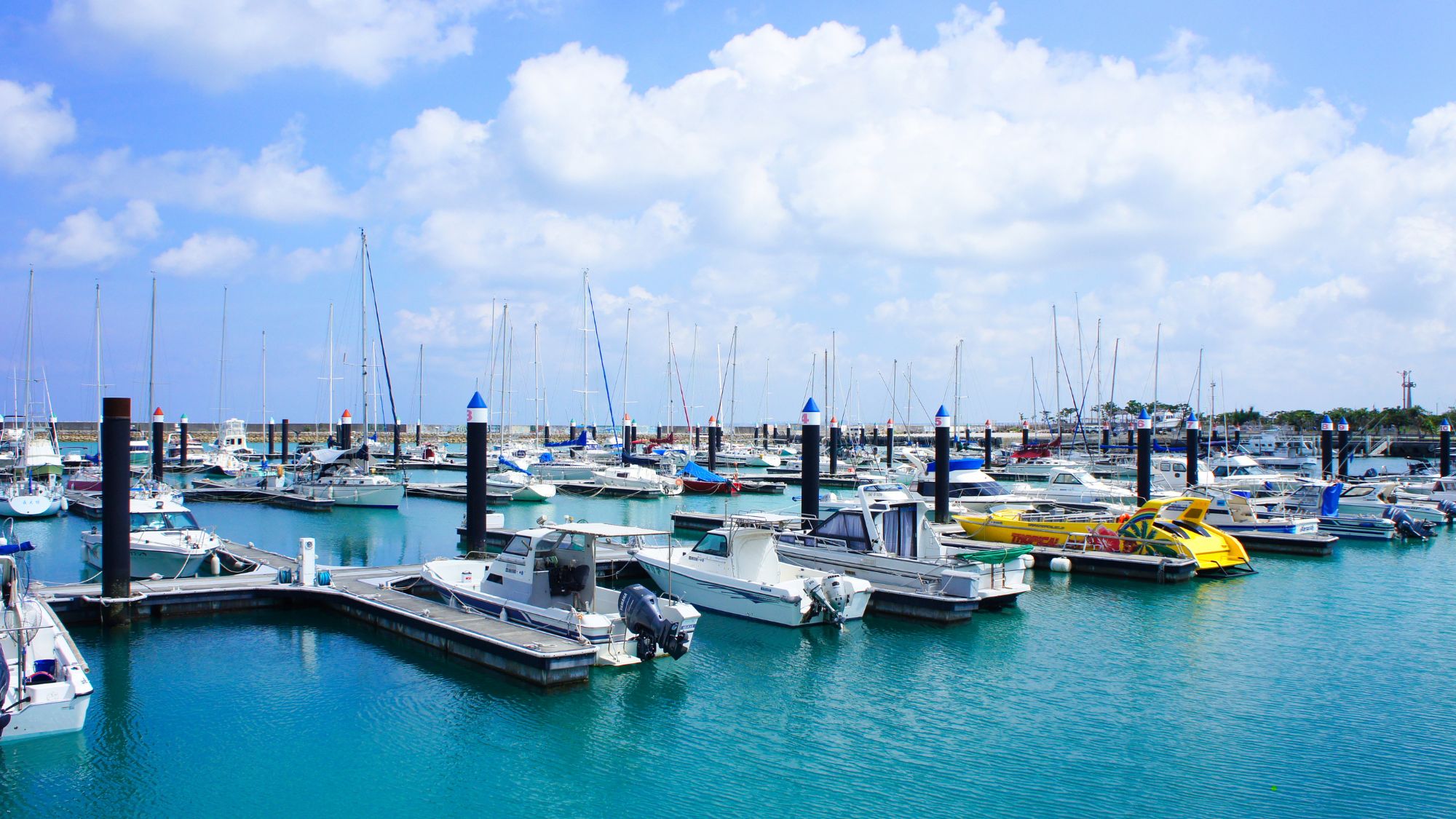 【宜野湾港マリーナ】当館から車で約8分