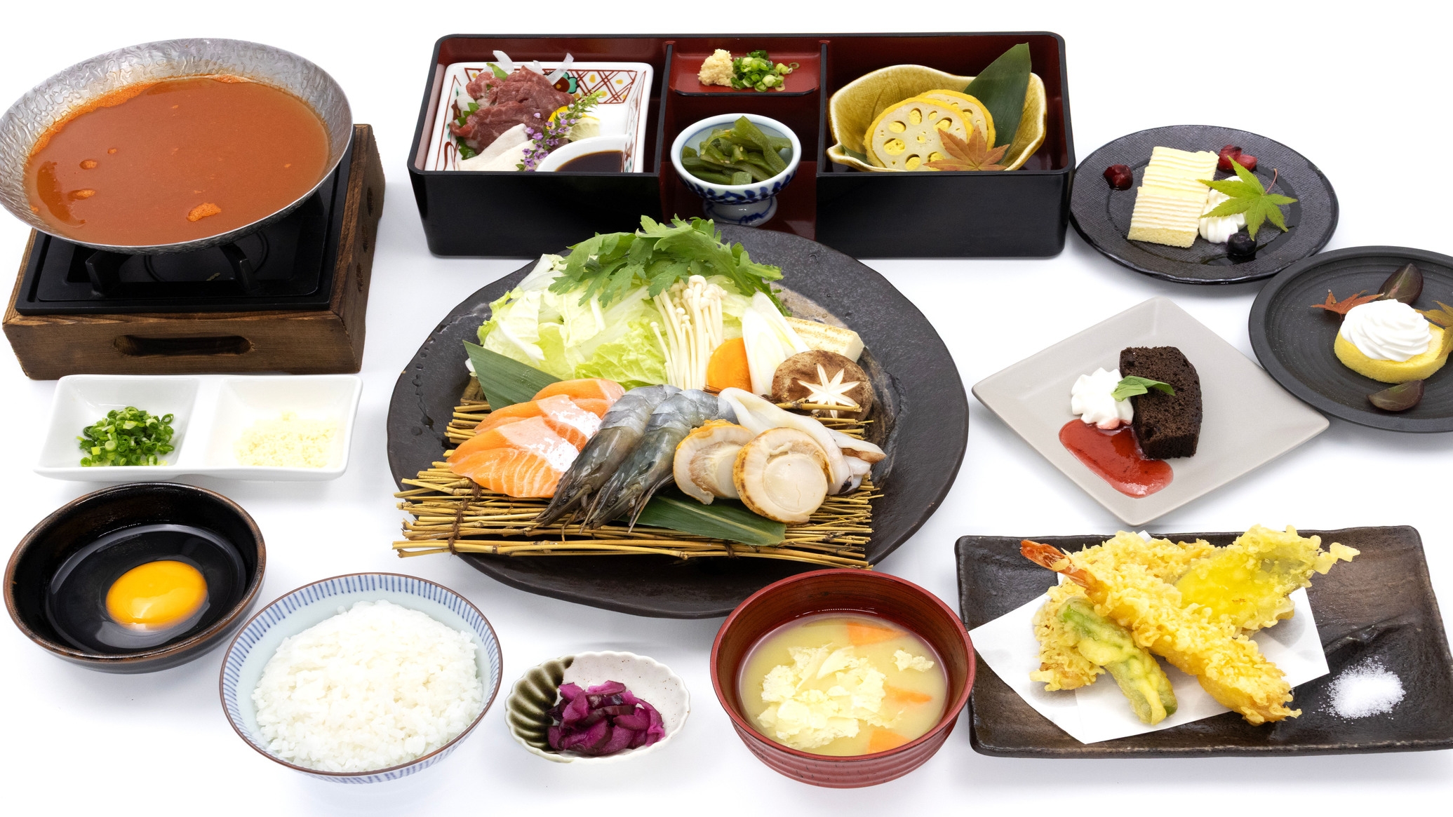 旨辛スープで海の幸を味わう【魚介たっぷり海鮮チゲ鍋コース】1泊2食付き