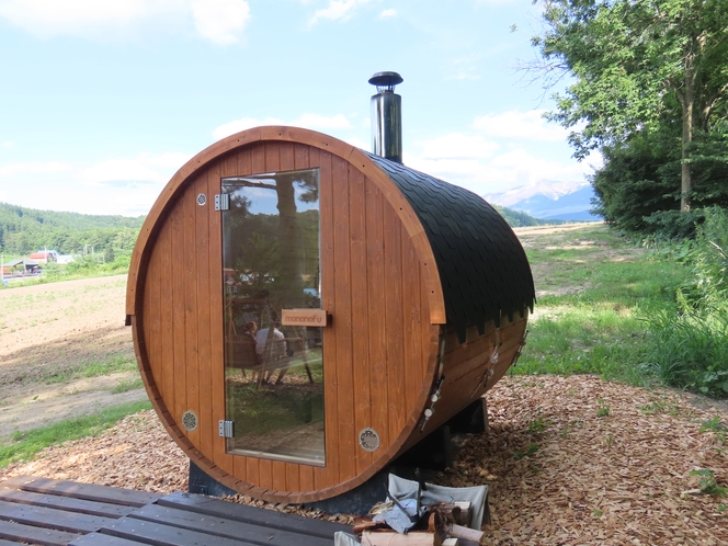 バレルサウナ 外観