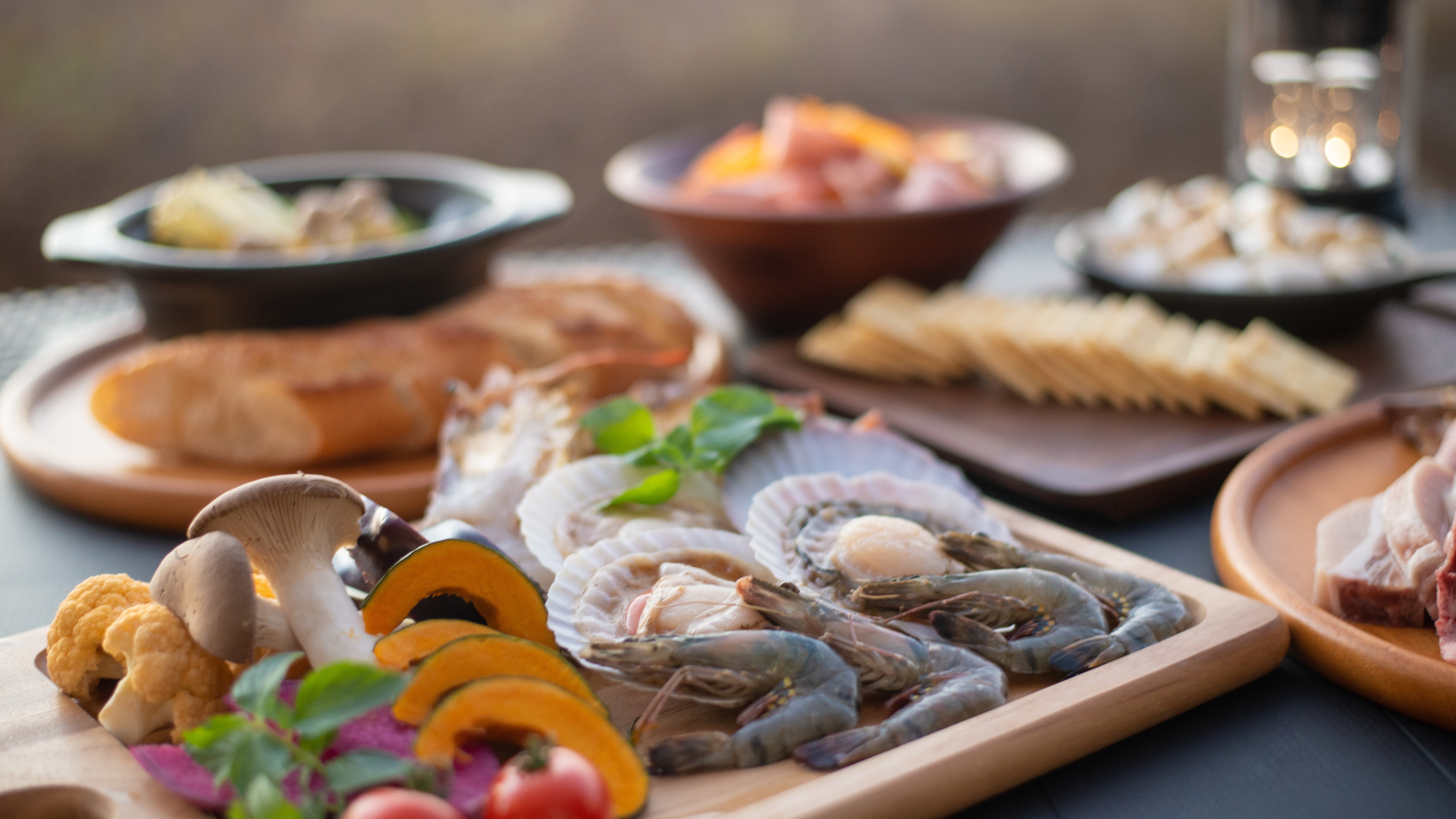 夕食メニュー例