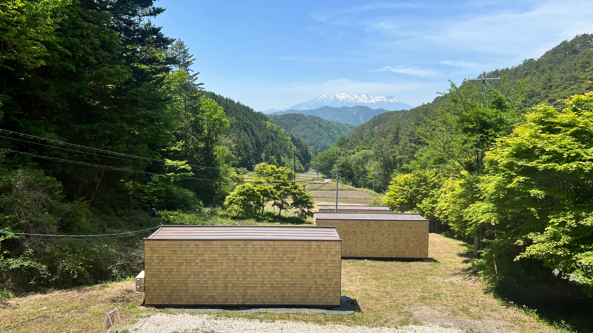 【駒の湯 CABIN】雄大な自然と満天の星空をお楽しみいただけるキャビンです。