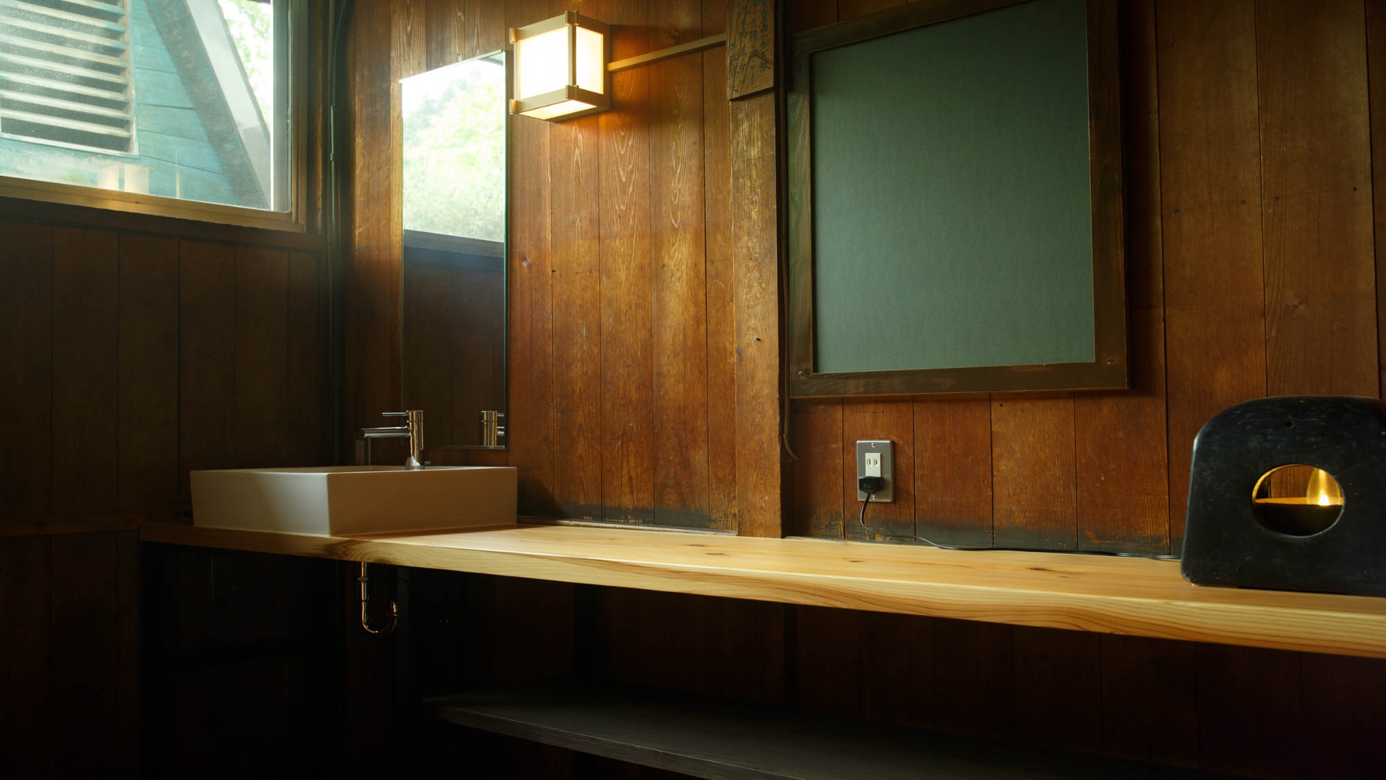 【貸切風呂】洗面台