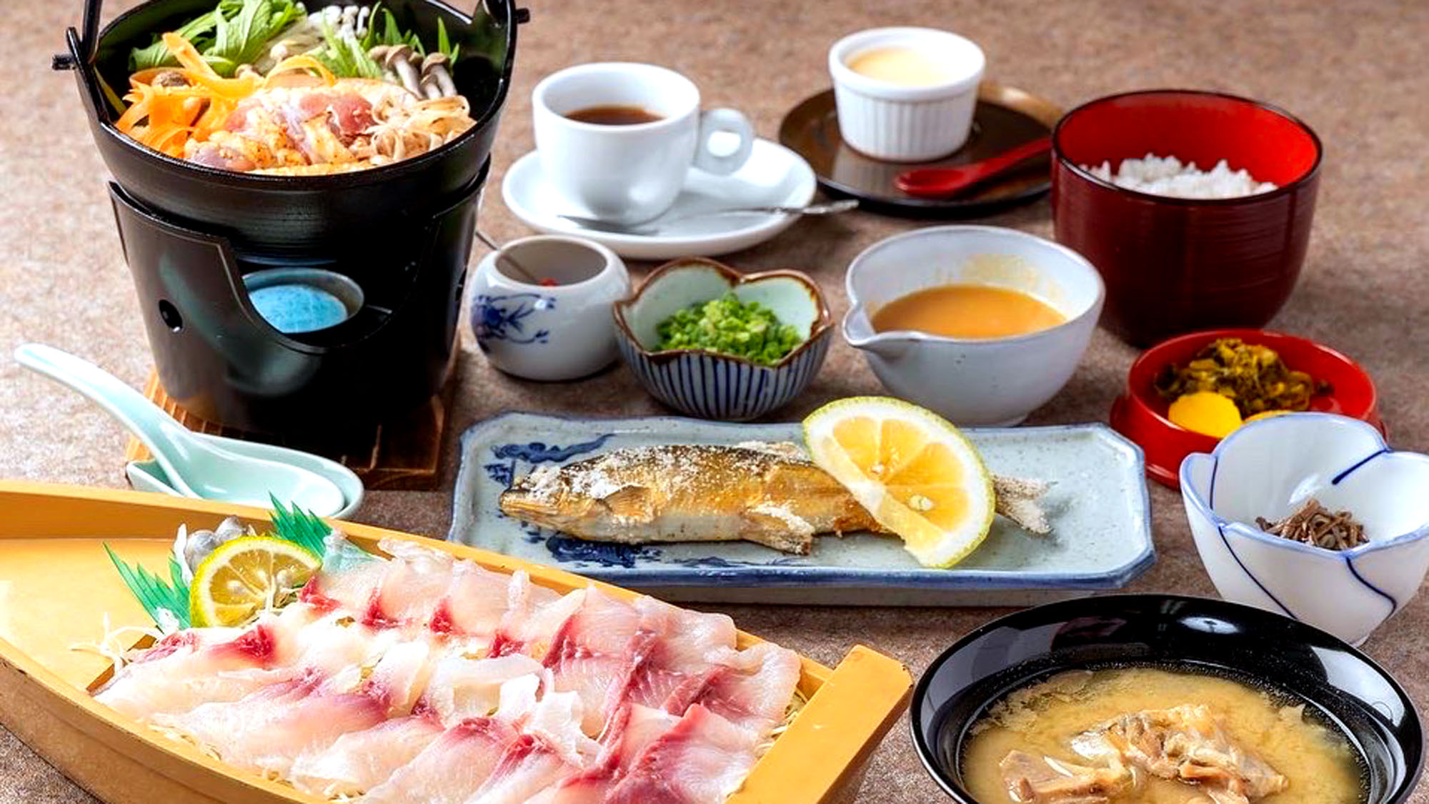 【鯉しげ-夕食一例-】