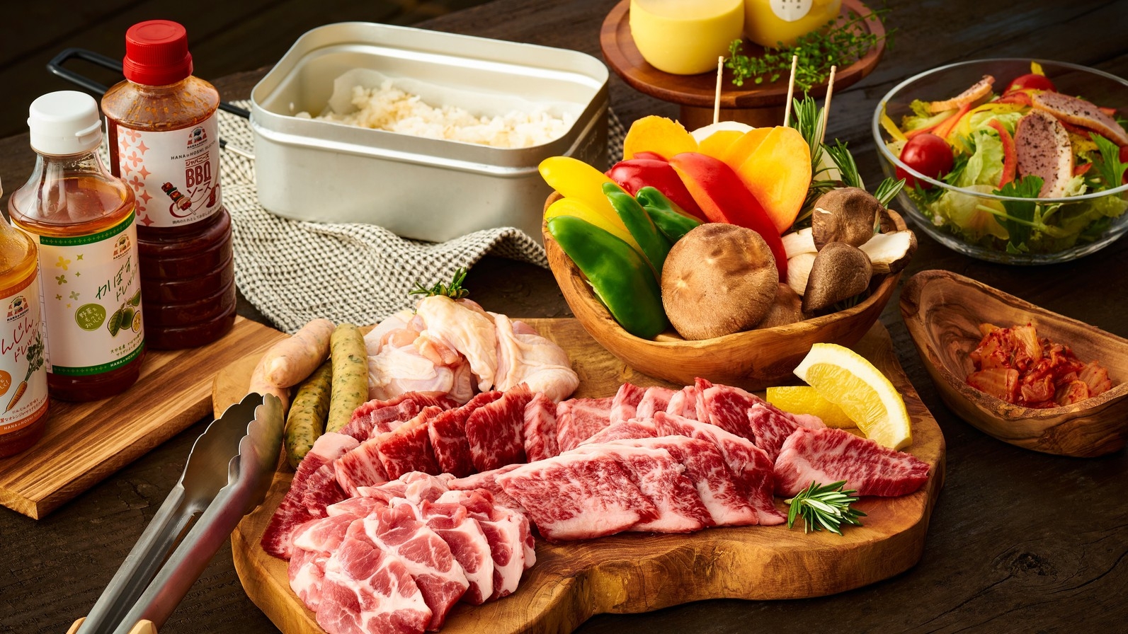 【絶景×BBQ】宿泊者だけの花と星の世界で夜は絶景と地元食材を満喫／2食付き