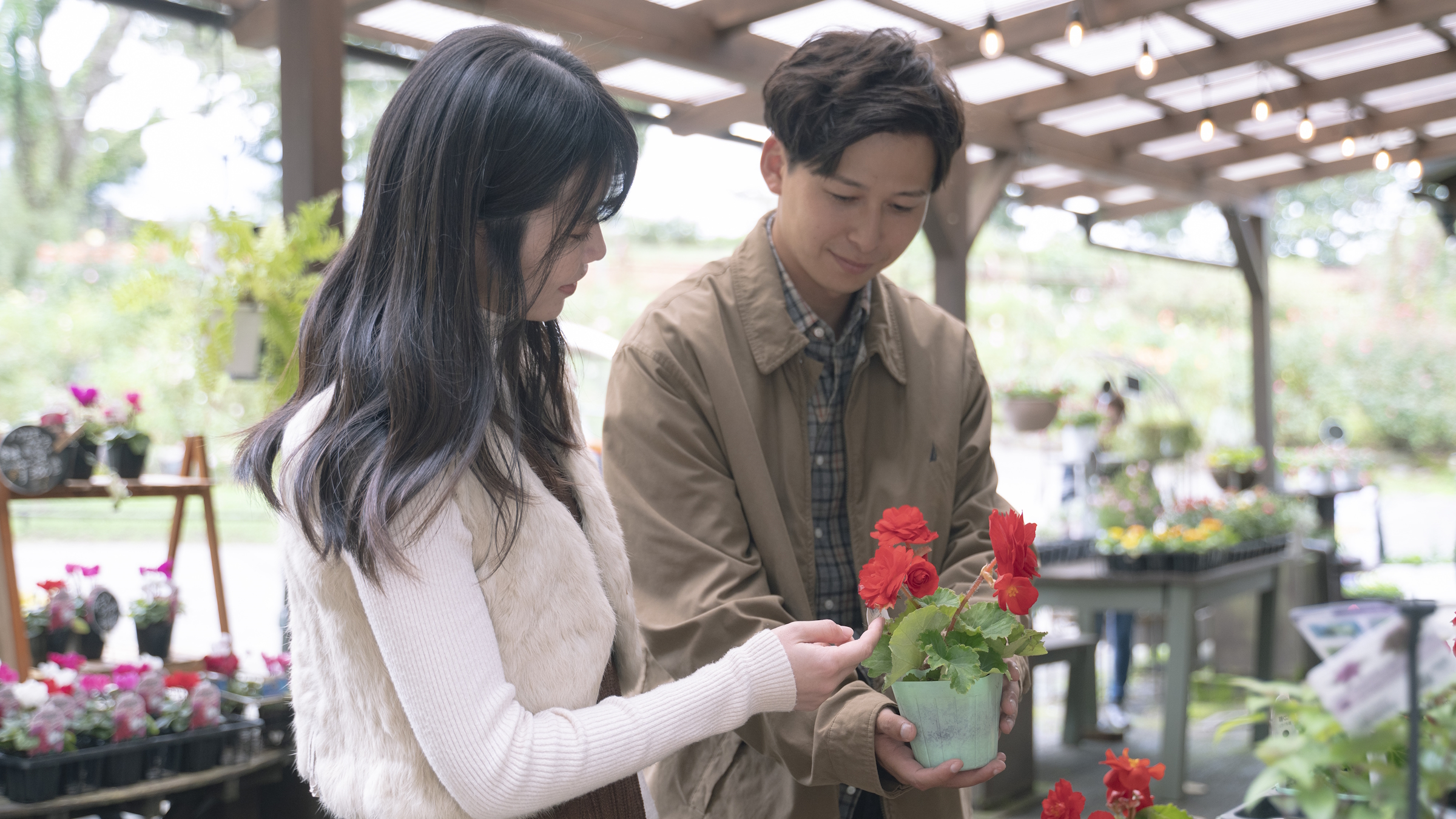 お花の販売も行っているのでご滞在後もお花を楽しめます。