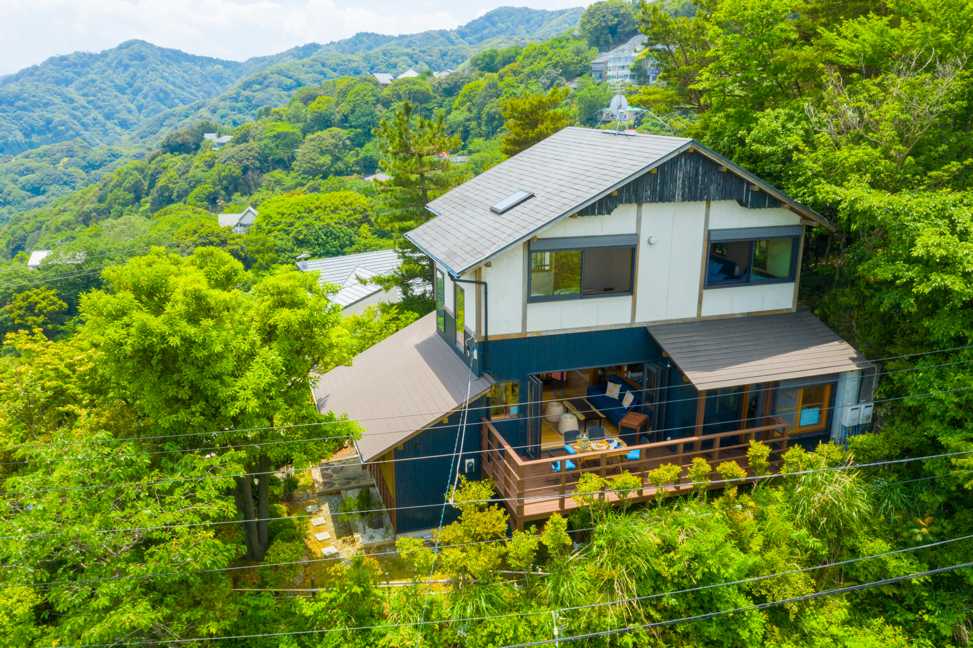 【外観】一棟貸しタイプの建物で、プライベート空間をご利用いただけます