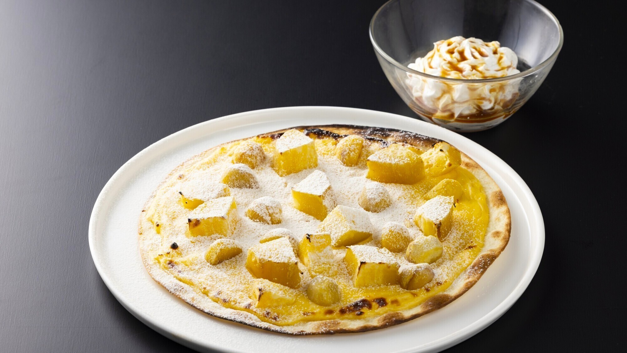 【ランチ】栗と紅はるかのドルチェピッツア