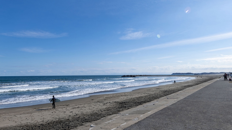 【一宮海水浴場／一宮海岸】サーフィンなどマリンレジャーをご利用の方にもおすすめです。