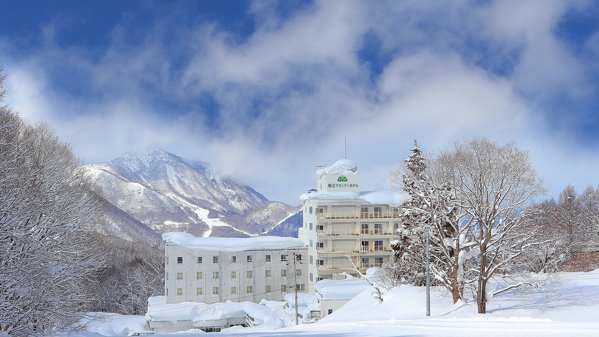 *外観/若者やファミリーに人気！竜王スキーパークは緩やかな斜面が多く、初心者の練習にもオススメです