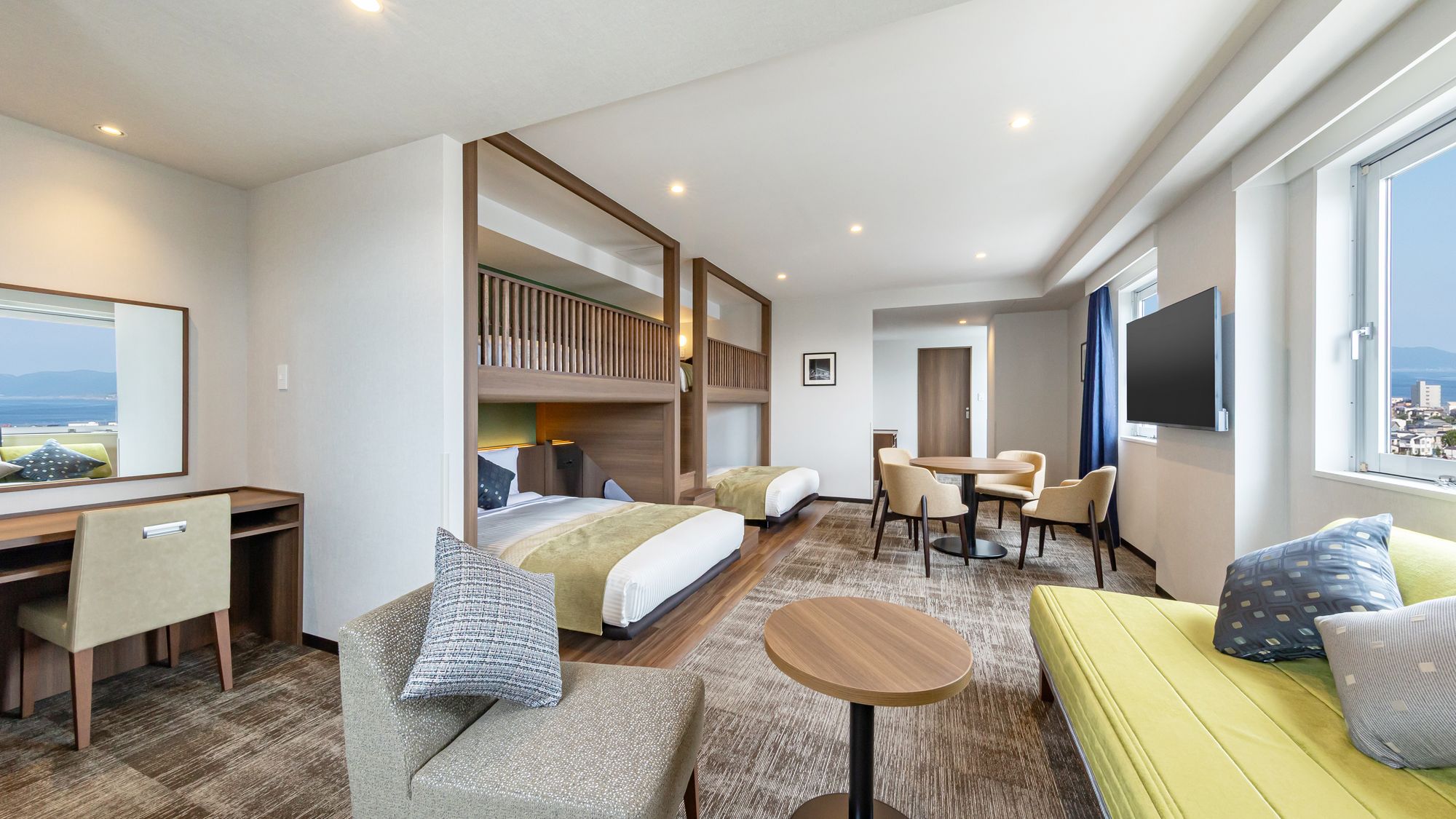 【新設】スカイビュー4ベッドバンクルーム