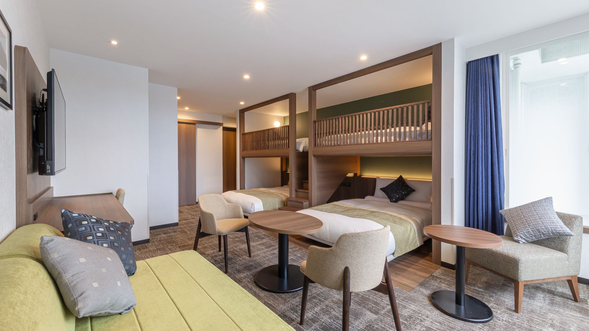 【新設】デラックス4ベッドバンクルーム