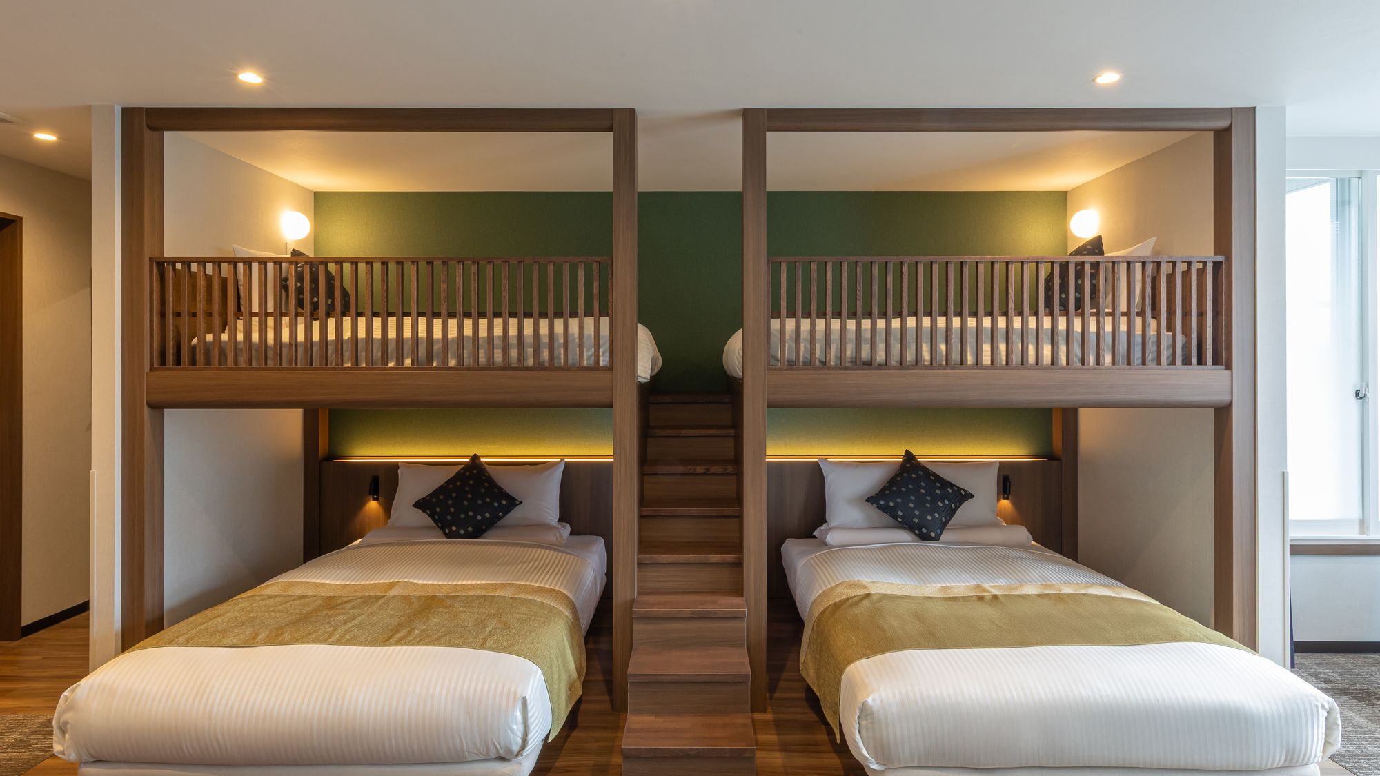 【新設】デラックス4ベッドバンクルーム