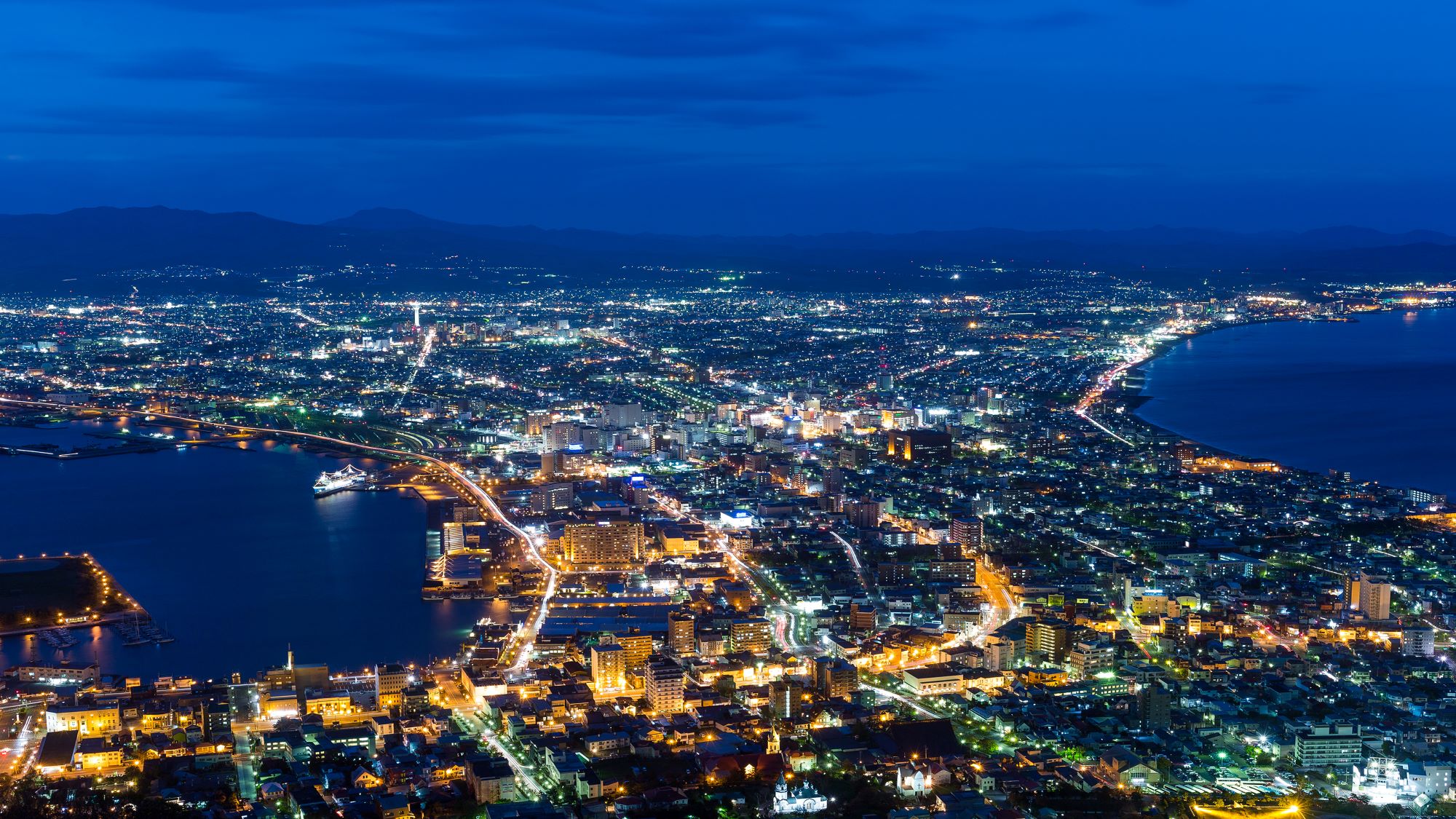 函館の夜景