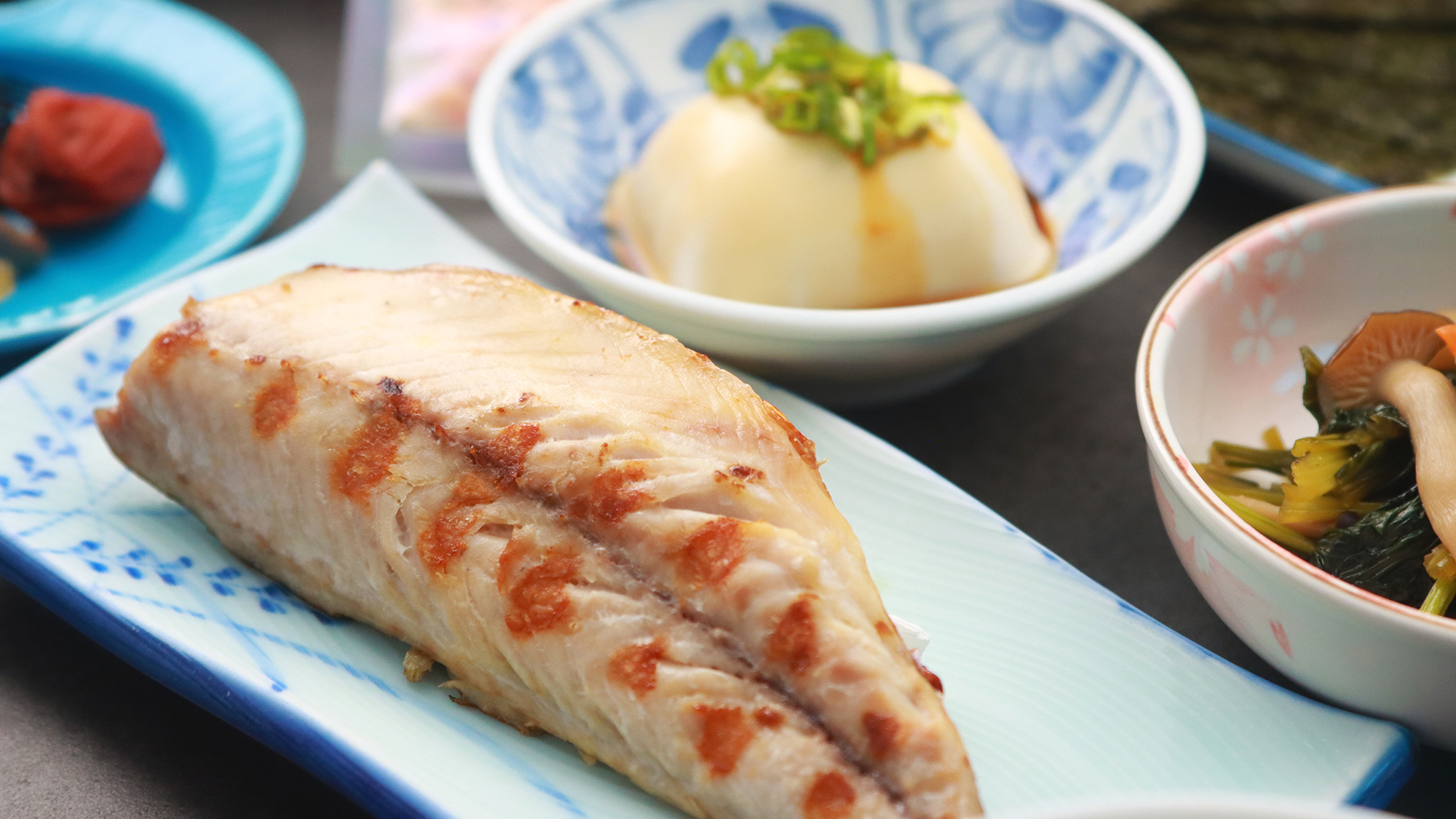 【お料理】 朝食  女将手作りの干物