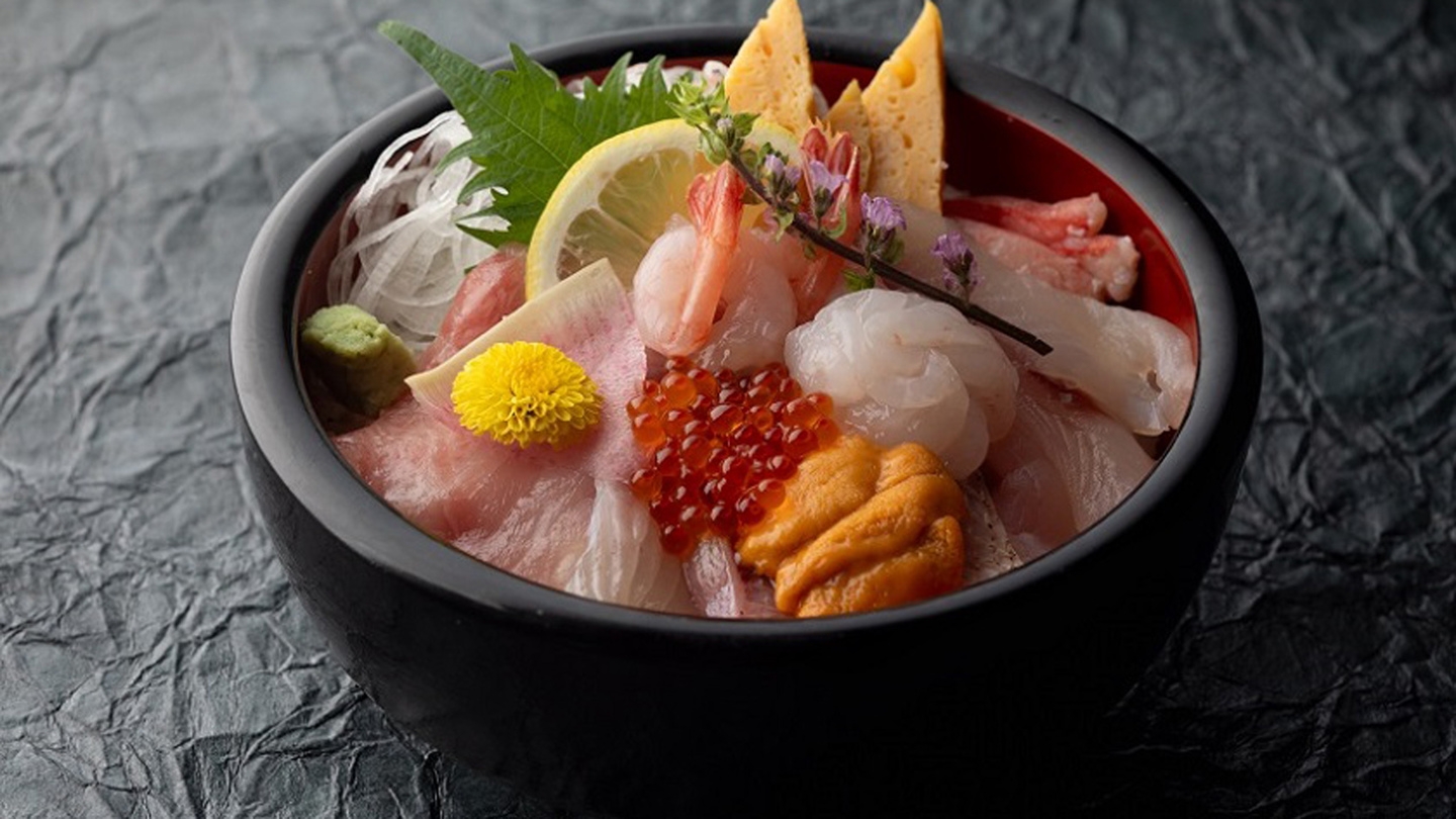 「特上海鮮とやま丼ランチセット」昼食付プラン ★12時レイトアウト特典付き★