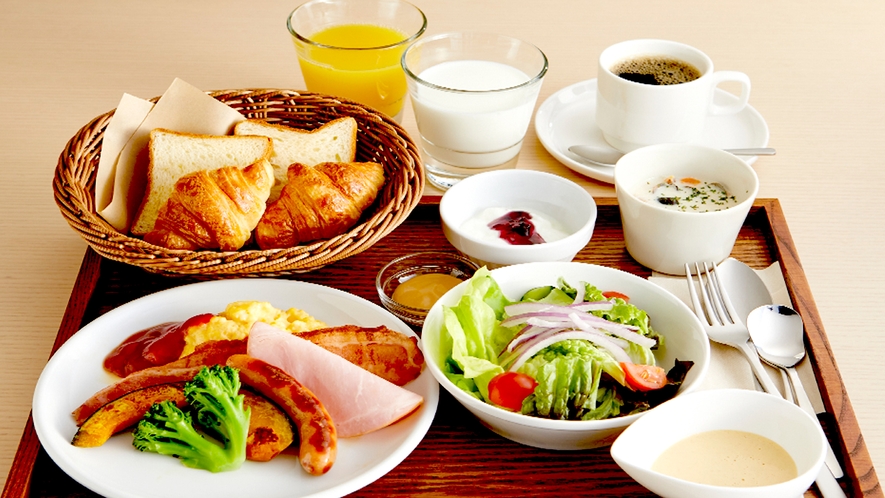【レストラン】洋朝食