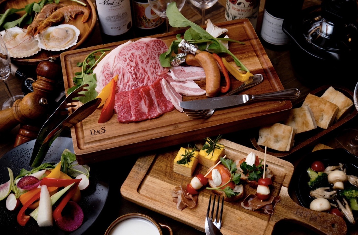 (夕食)豪華BBQメニュー