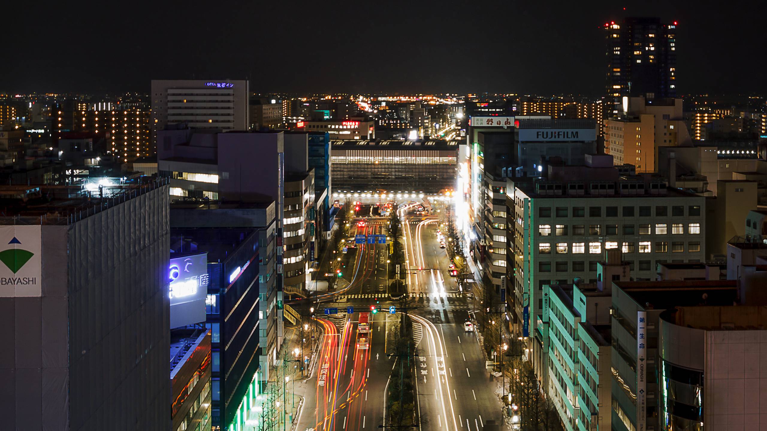 高層階からの展望（夜景）