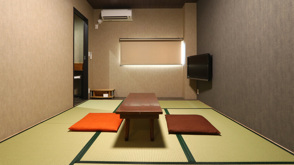 風呂・トイレ付客室□3名まで