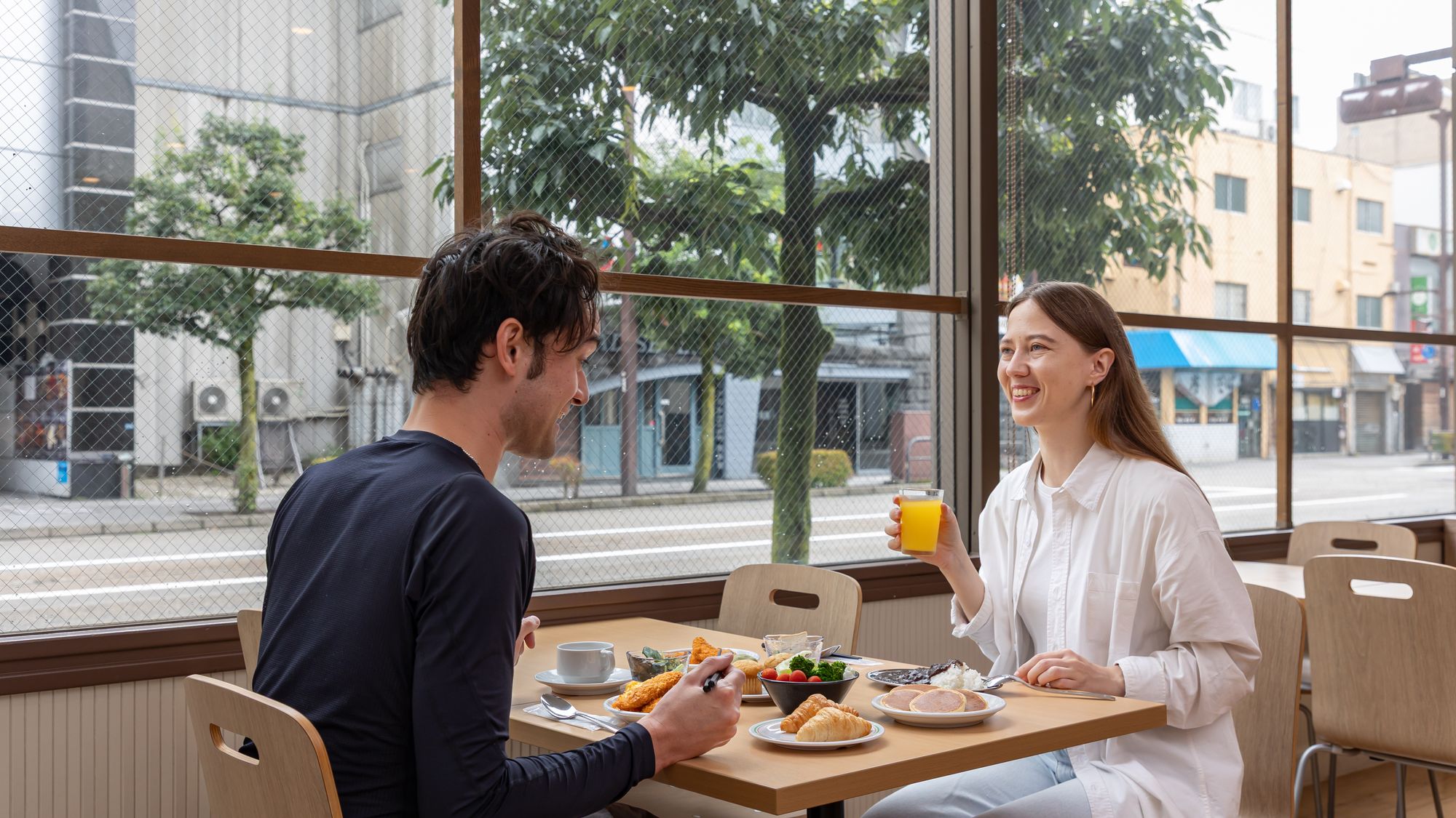 朝食ビュッフェ　定番の朝食メニューから金沢のご当地メニューまで♪