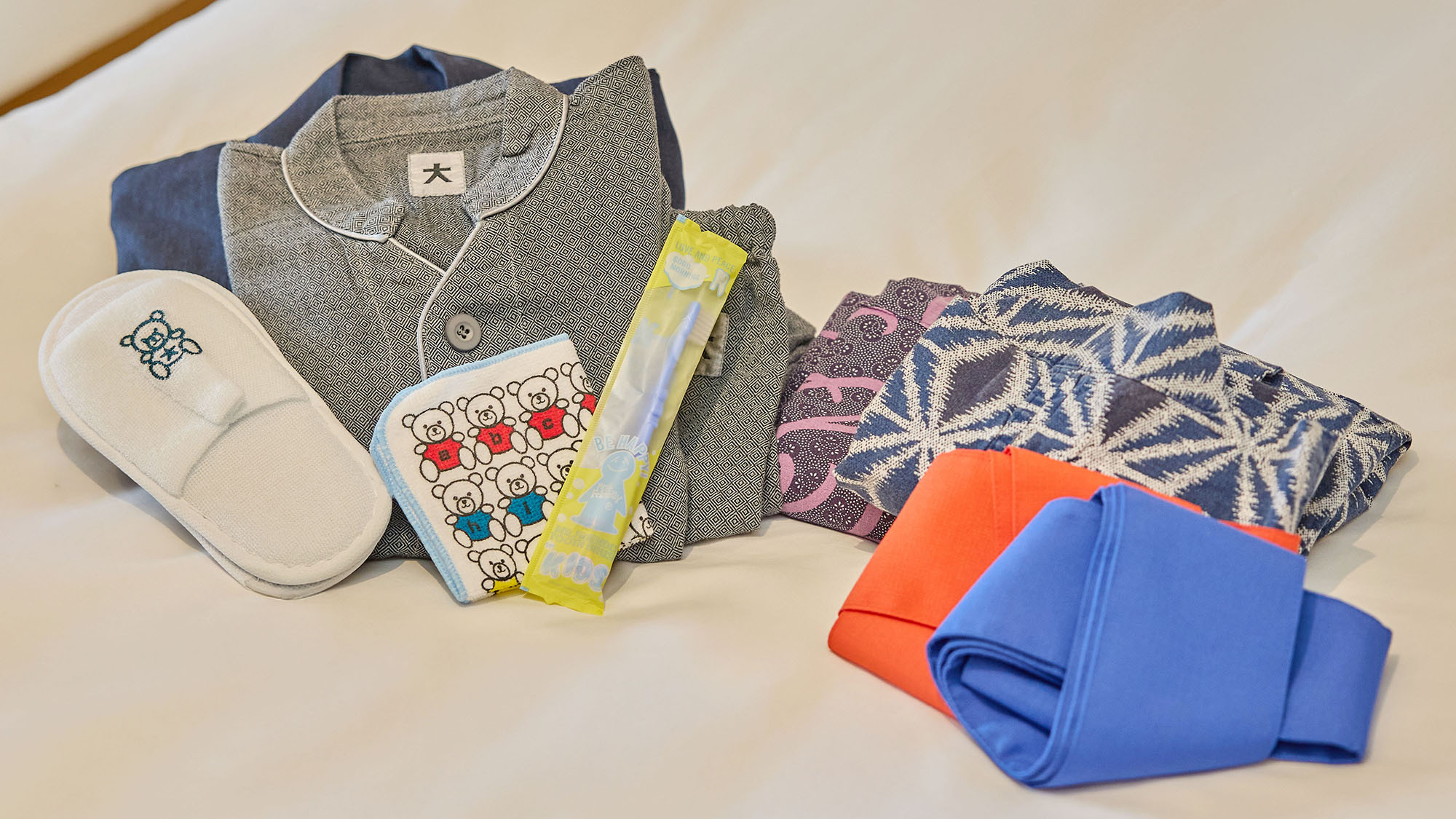 ・【アメニティ】お子様用のアメニティもございます。ご家族との思い出のひとコマを当宿でお過ごしください