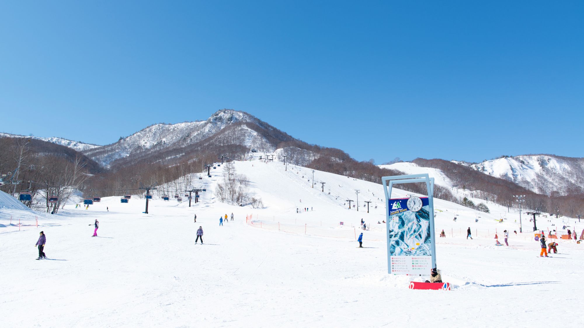 会津高原だいくらスキー場　中央ゲレンデ