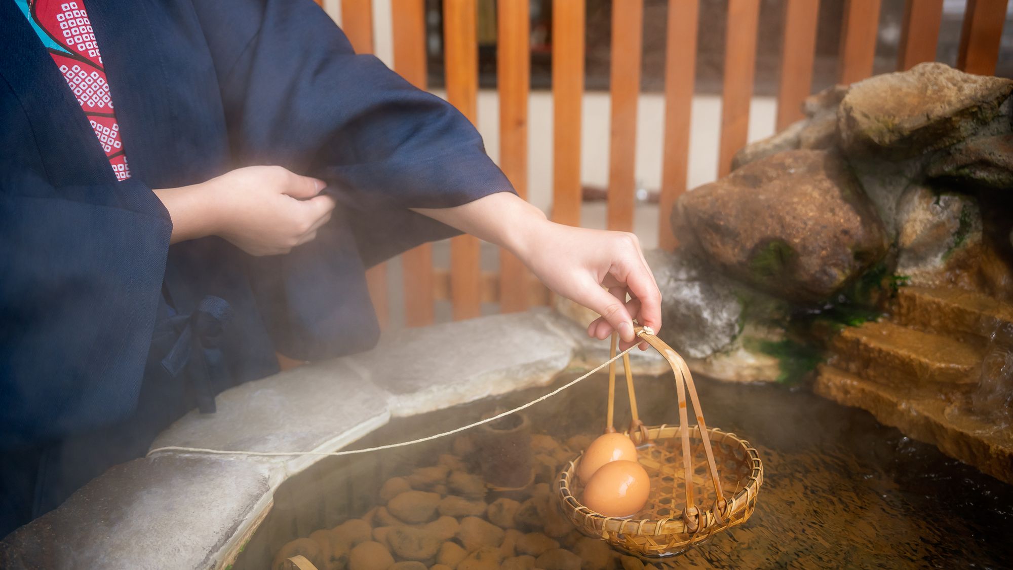 セルフ温泉たまご