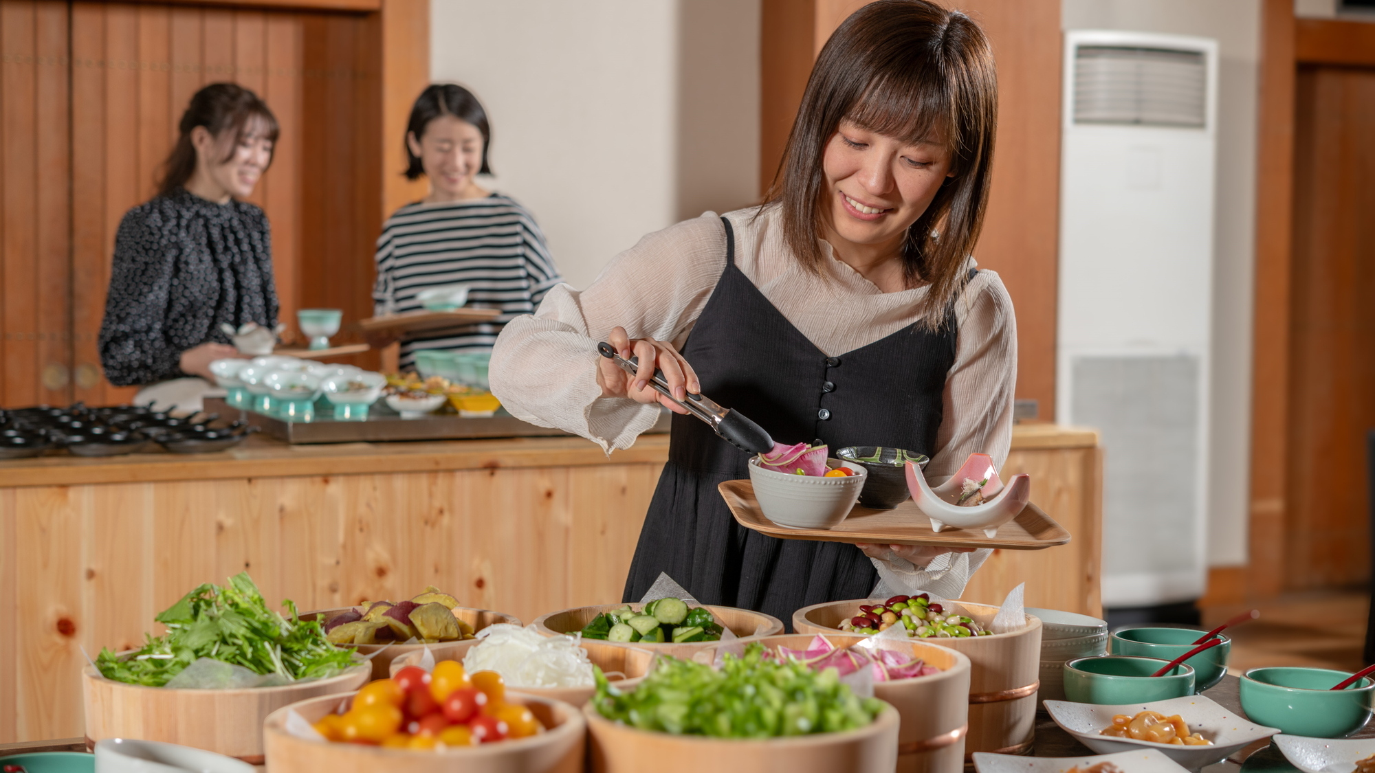 《朝食》里山ビュッフェ 里山サラダ