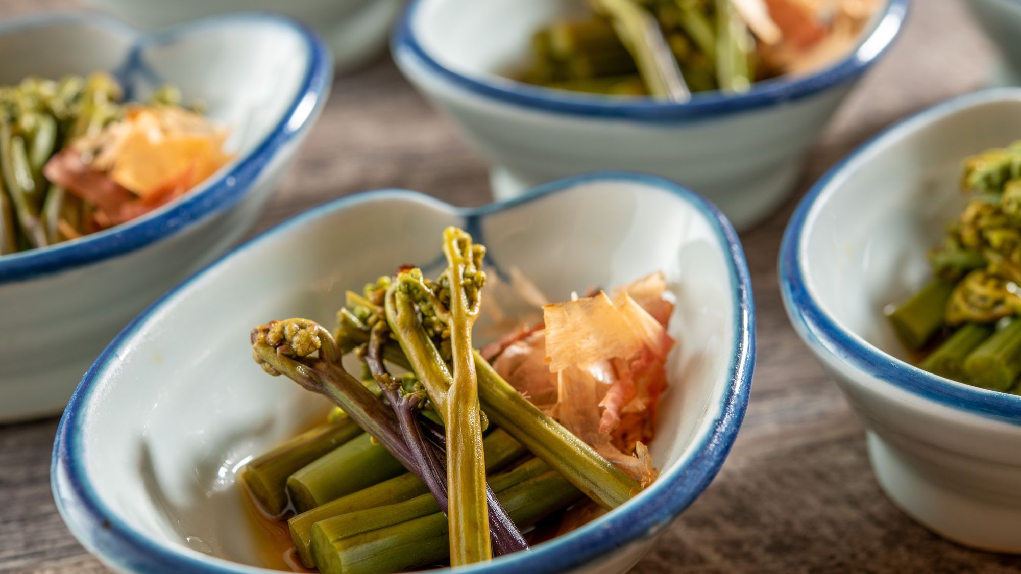 【春メニュー】山菜のお浸し　