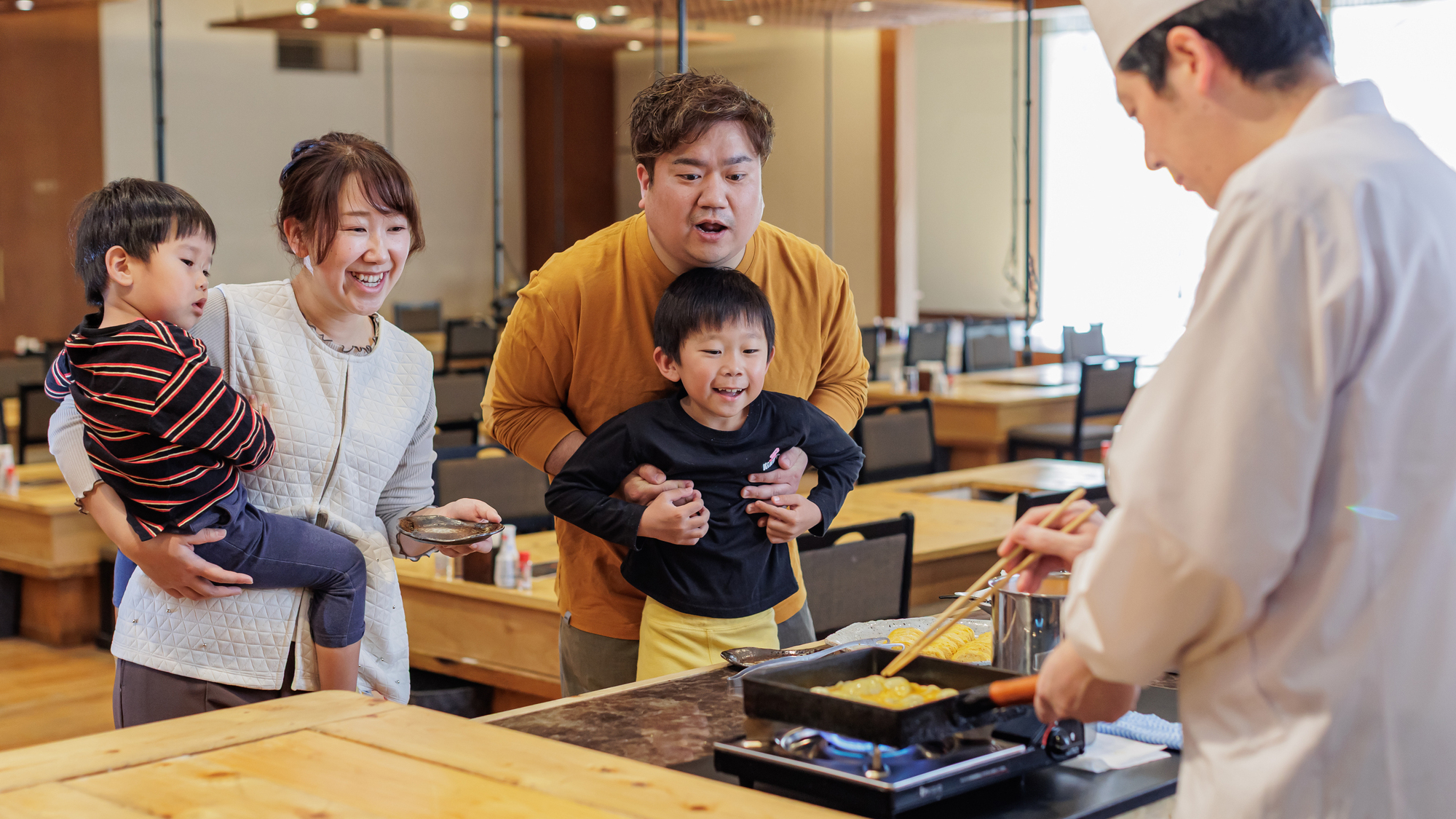 《朝食》プロの料理人が作る卵焼きがとっても美味しそ～！