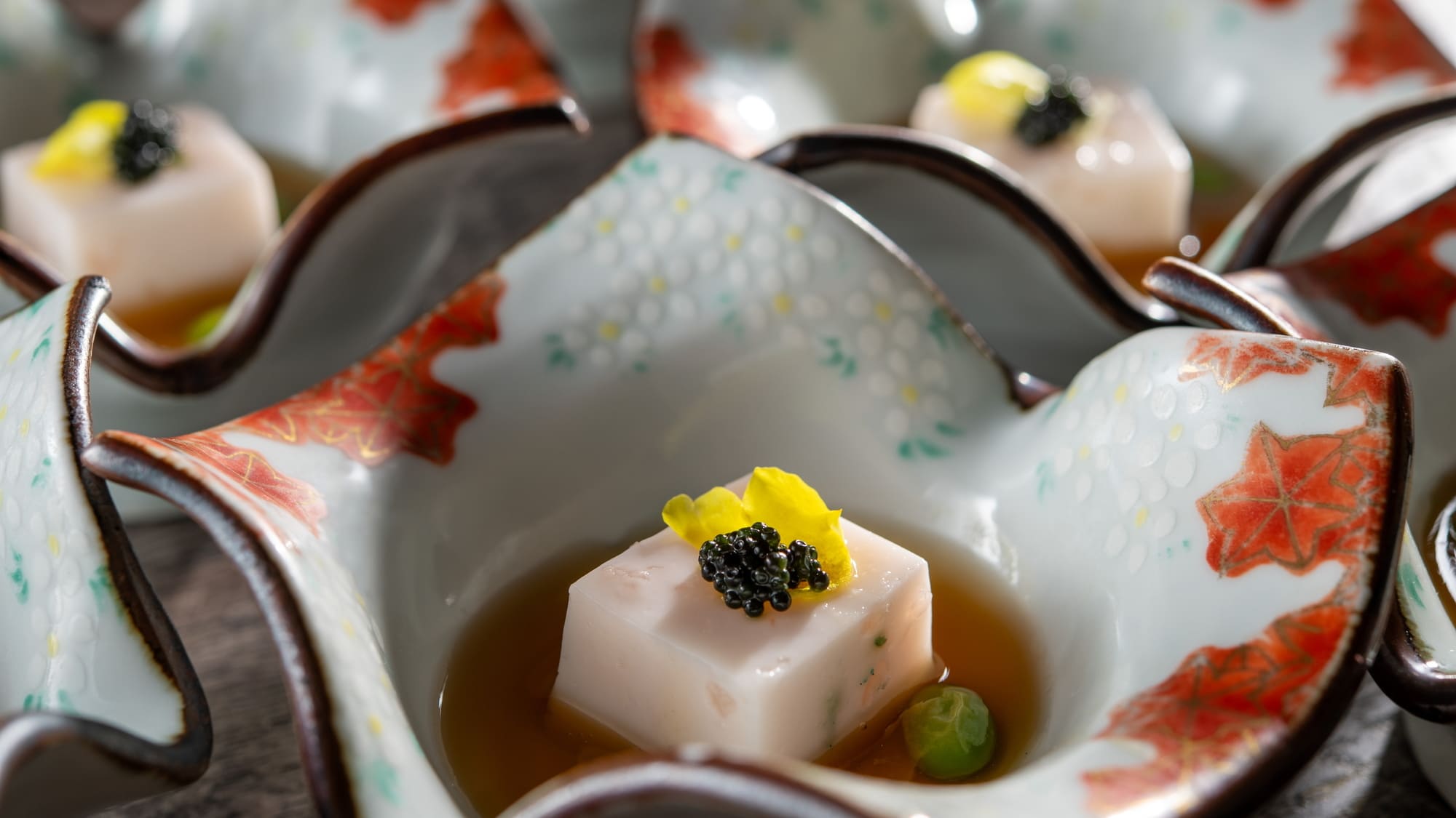 【4/1～5/31 春メニュー】春の小鉢 桜豆腐