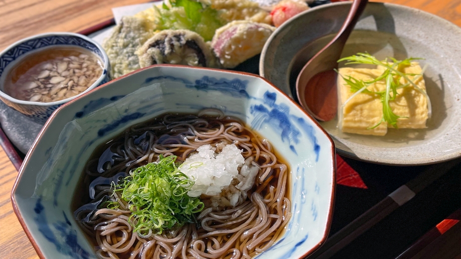 平日限定リーズナブルな手打ち蕎麦プラン！軽めのお食事で宿泊したい方におススメ【1泊2食付】