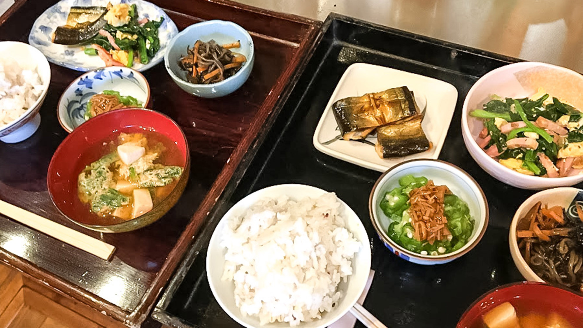 ・実家のようなあたたかみのあるお食事です