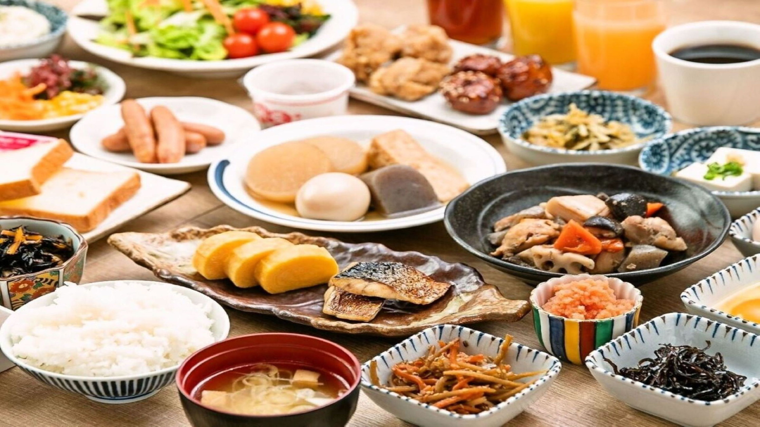 朝食ビュッフェ